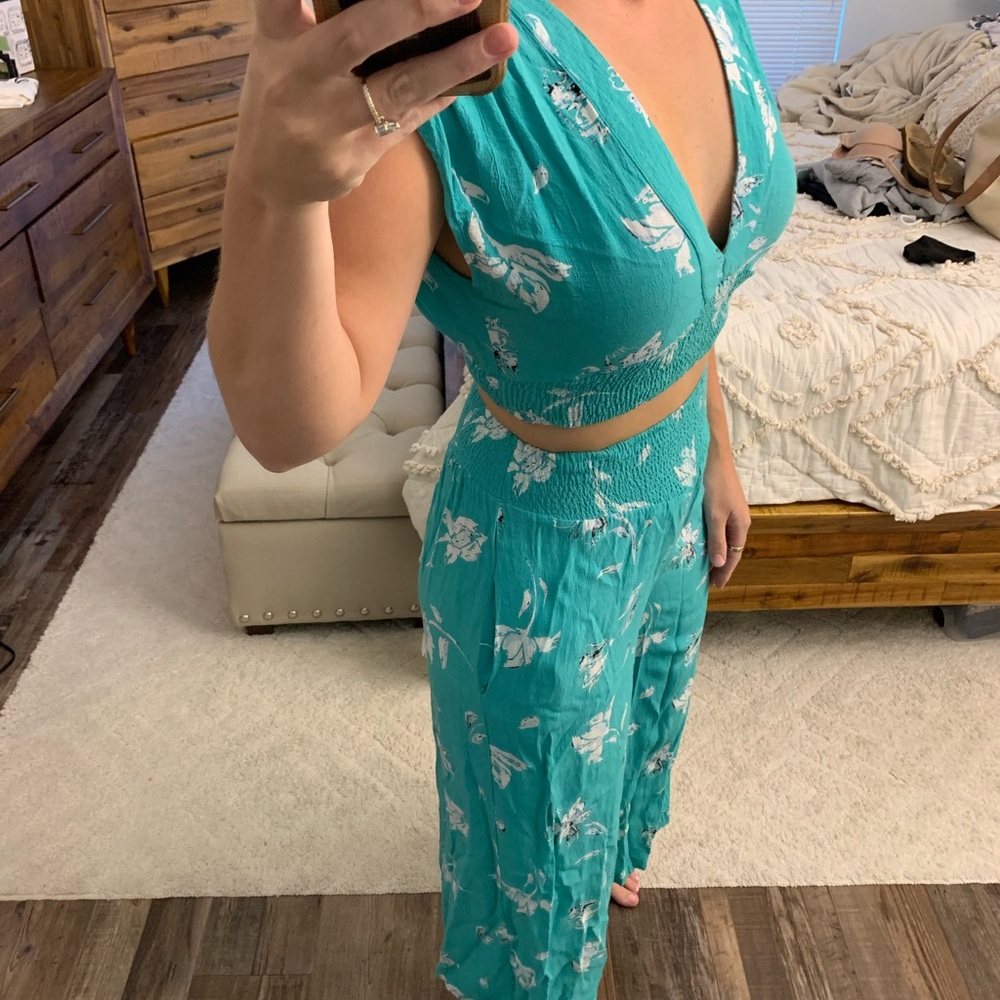 Free people turquoise set